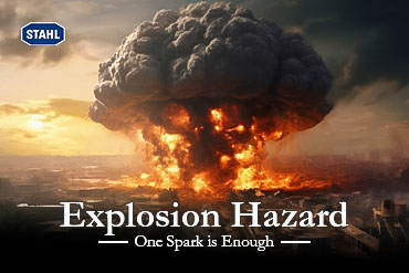 EXPLOSION HAZARD – ONE SPARK IS ENOUGH